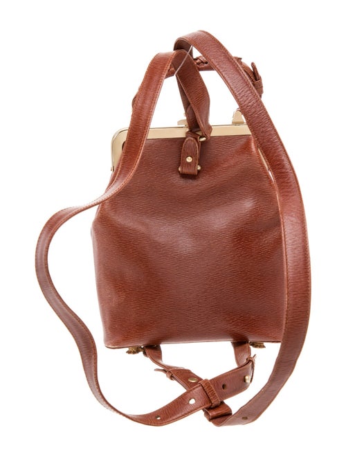 Kieselstein-Cord Leather Bucket Bag