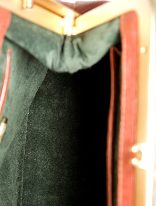 Kieselstein-Cord Leather Bucket Bag