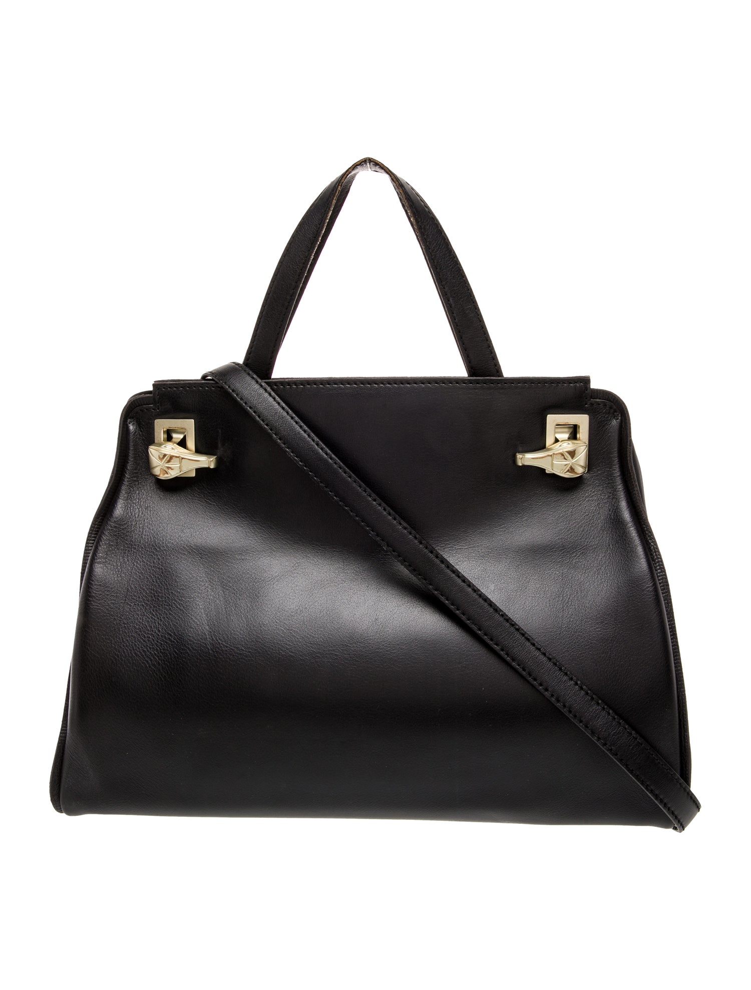 Kieselstein-Cord Leather Shoulder Bag