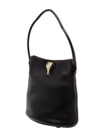 Kieselstein-Cord Leather Shoulder Bag