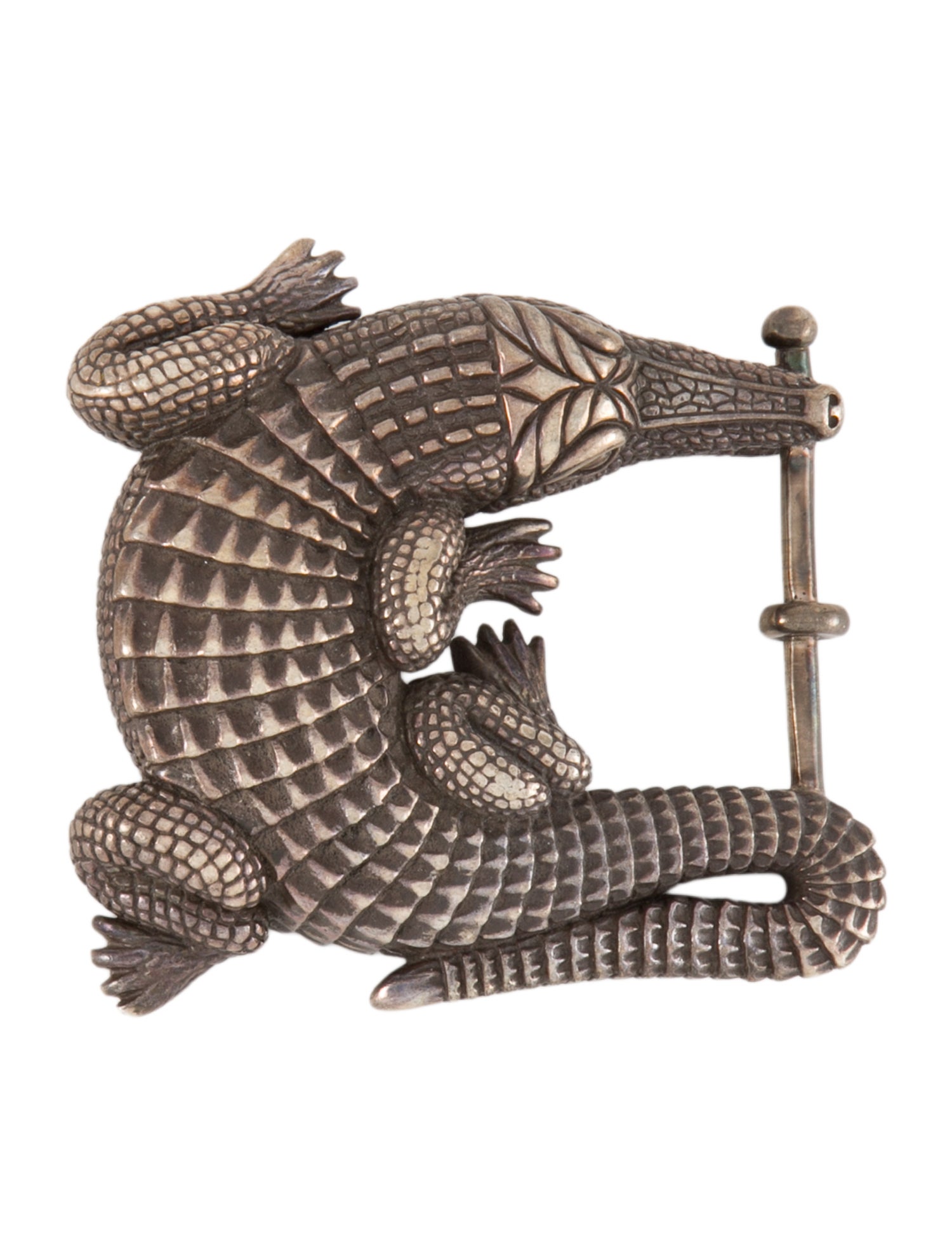 Kieselstein-Cord Alligator Grand Belt Bucket