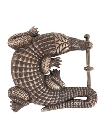 Kieselstein-Cord Alligator Grand Belt Bucket