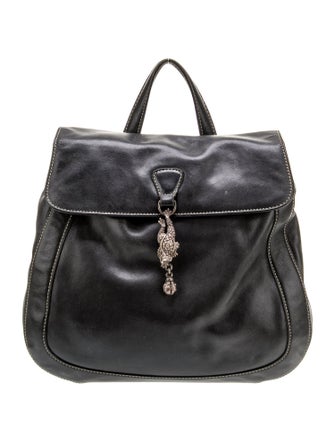 Kieselstein-Cord Leather Backpack