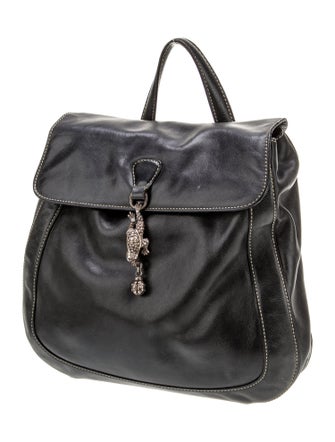 Kieselstein-Cord Leather Backpack