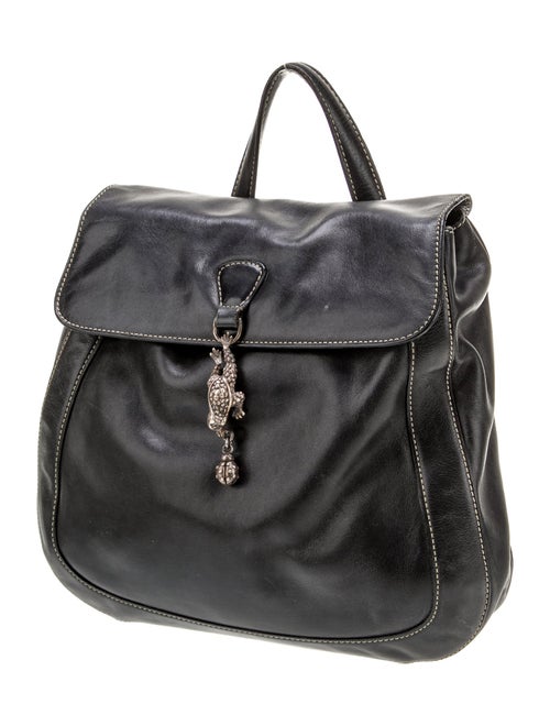 Kieselstein-Cord Leather Backpack