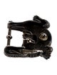 Kieselstein-Cord Metal Alligator Belt Buckle