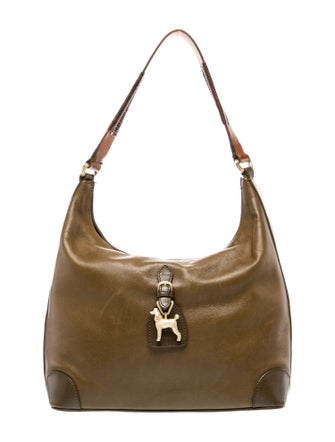 Kieselstein-Cord Leather Shoulder Bag