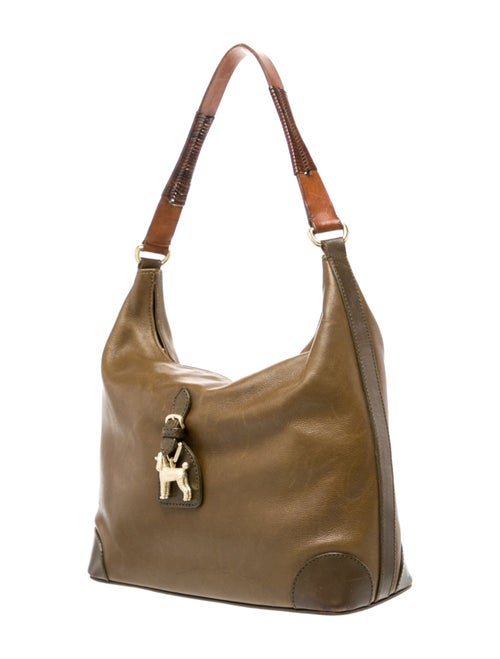 Kieselstein-Cord Leather Shoulder Bag