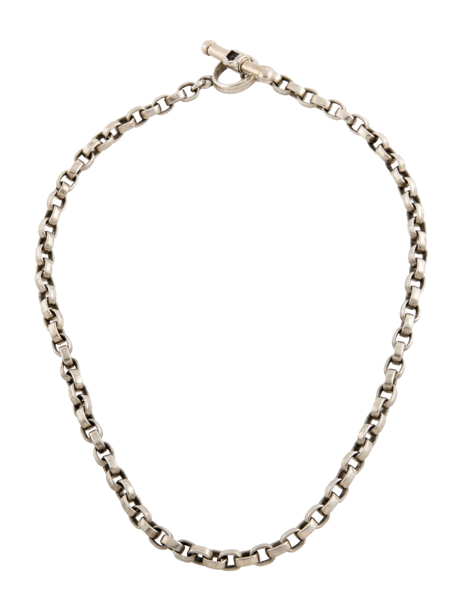 Kieselstein-Cord Vintage Chain Link Toggle Necklace