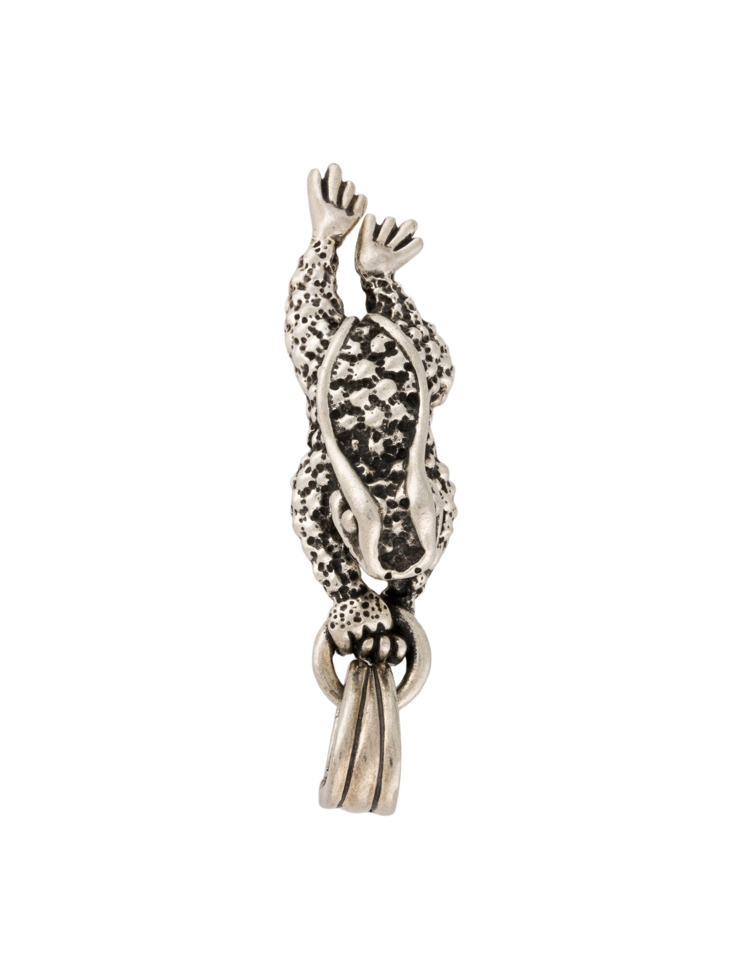 Kieselstein-Cord Toad Pendant