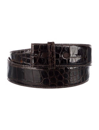 Kieselstein-Cord Alligator Belt