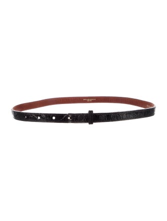 Kieselstein-Cord Skinny Alligator Belt Kit