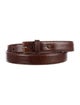 Kieselstein-Cord Skinny Lizard Belt