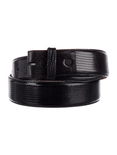 Kieselstein-Cord Belt Strap Lizard Belt