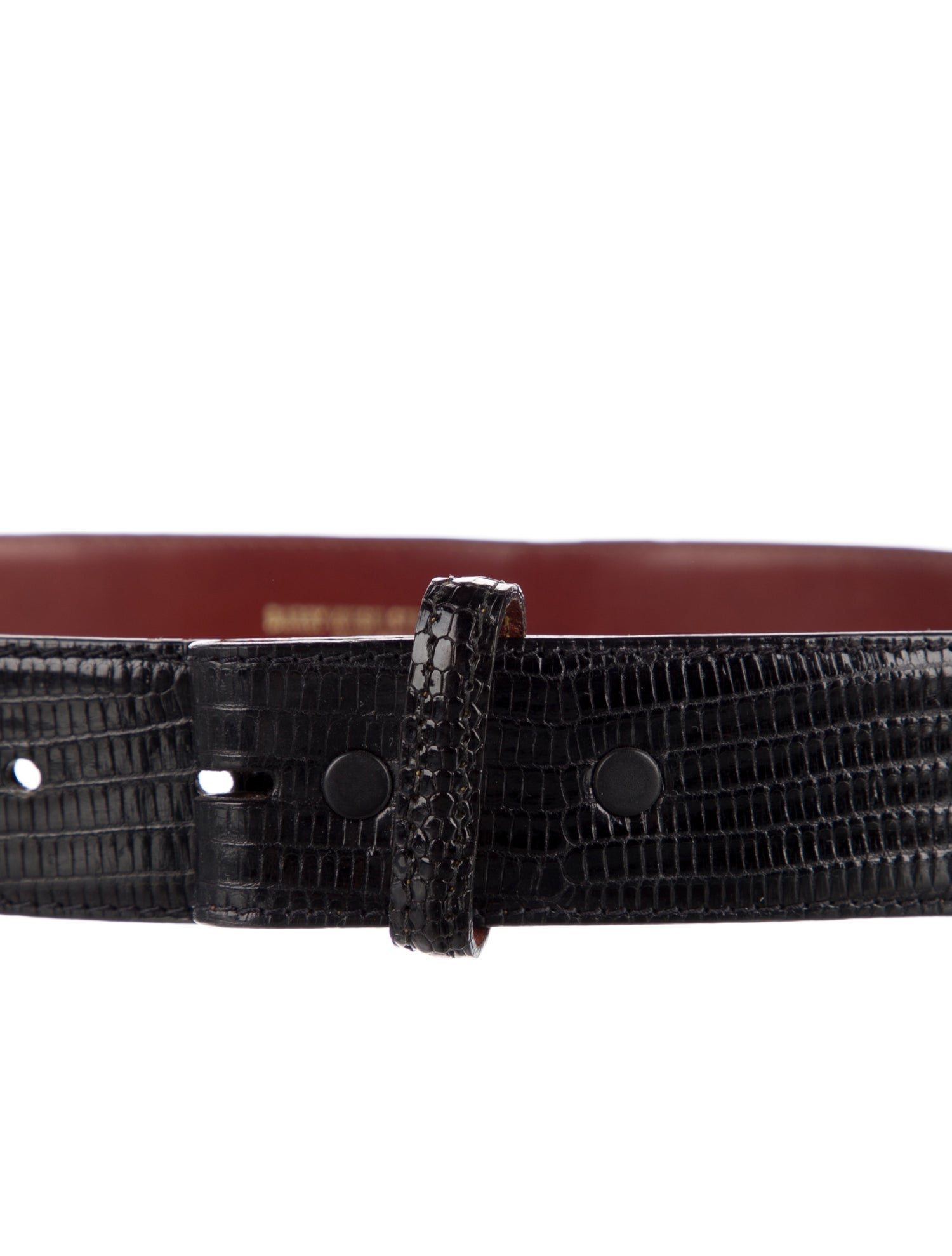 Kieselstein-Cord Lizard Belt