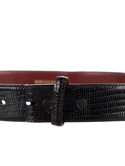 Kieselstein-Cord Lizard Belt
