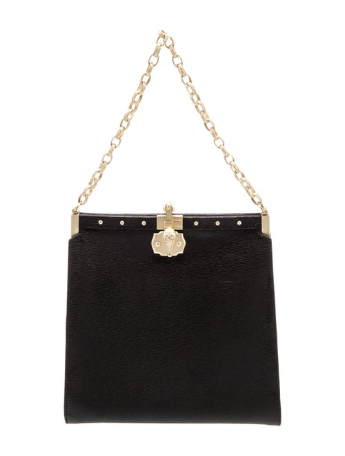 Kieselstein-Cord Leather Top Handle Bag