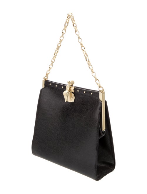 Kieselstein-Cord Leather Top Handle Bag