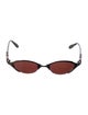 Kieselstein-Cord Cat-Eye Tinted Sunglasses