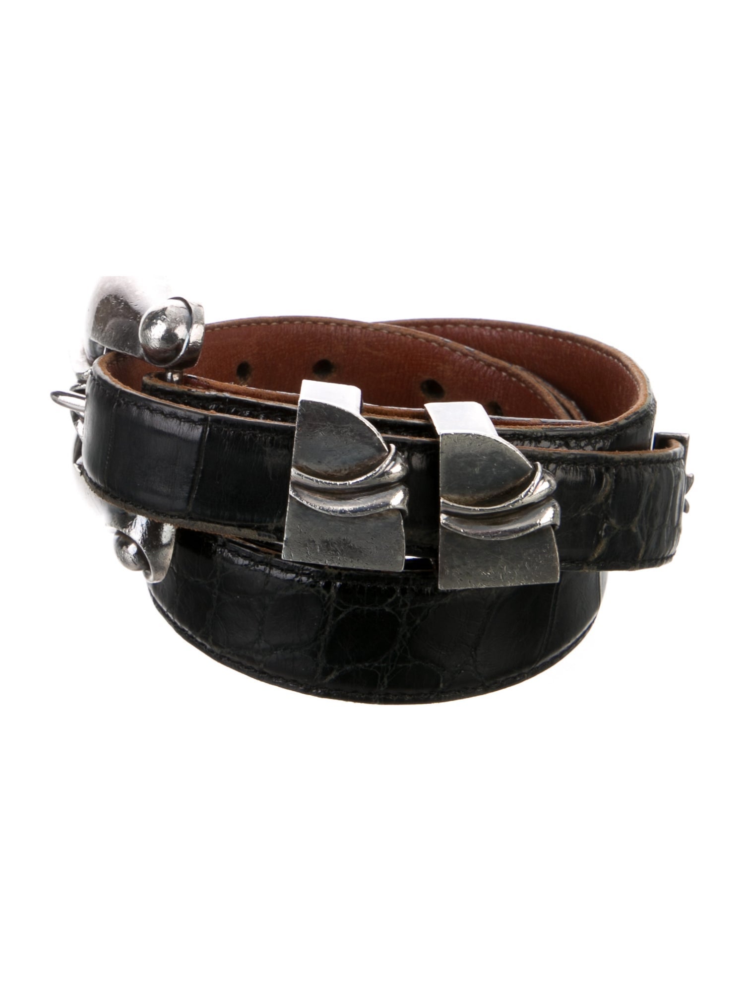 Kieselstein-Cord Alligator Belt