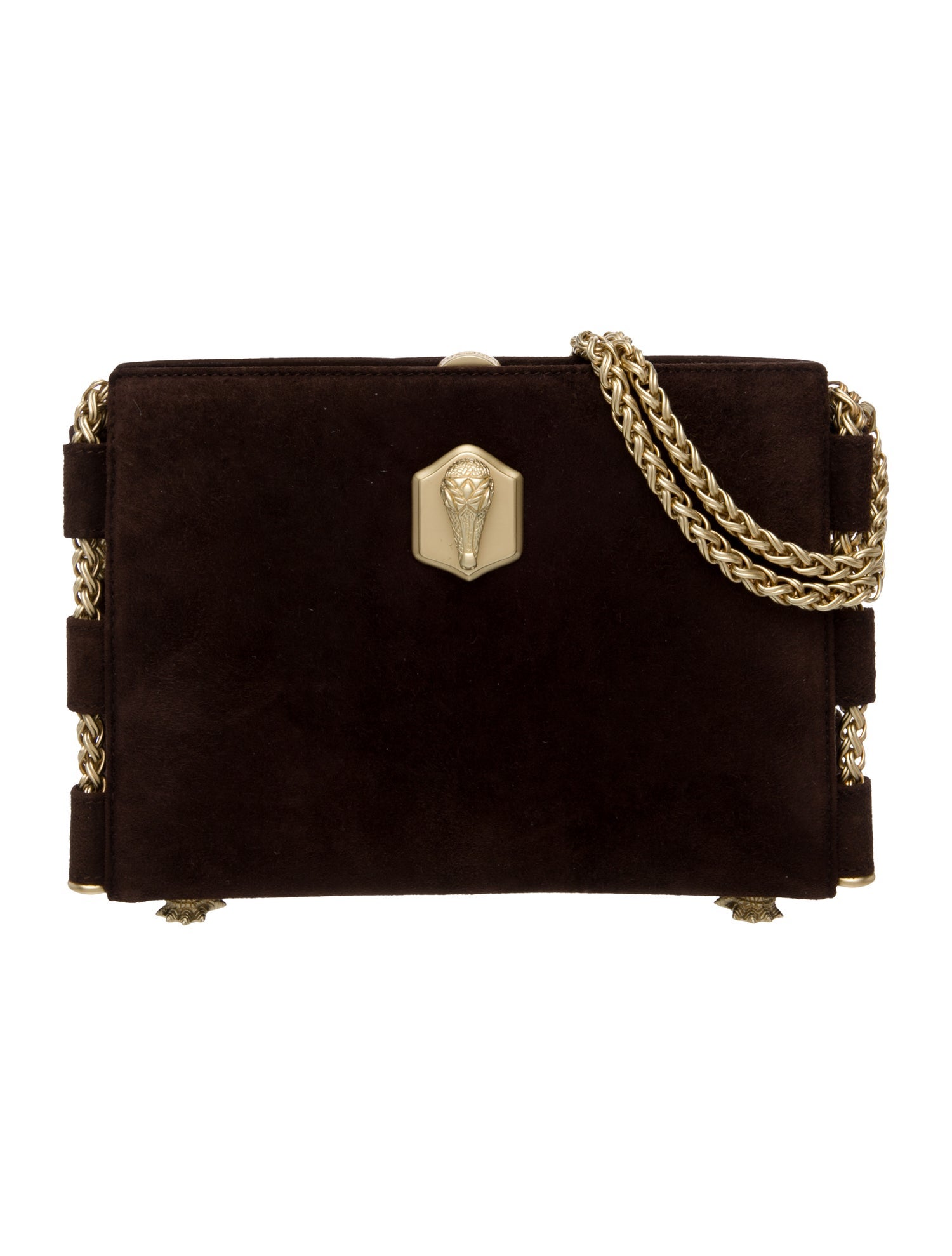 Kieselstein-Cord Suede Shoulder Bag