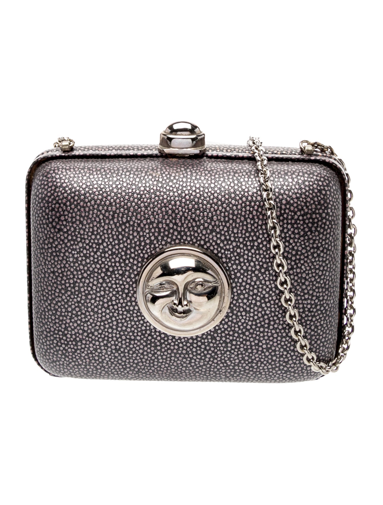 Kieselstein-Cord Leather Minaudière Vintage