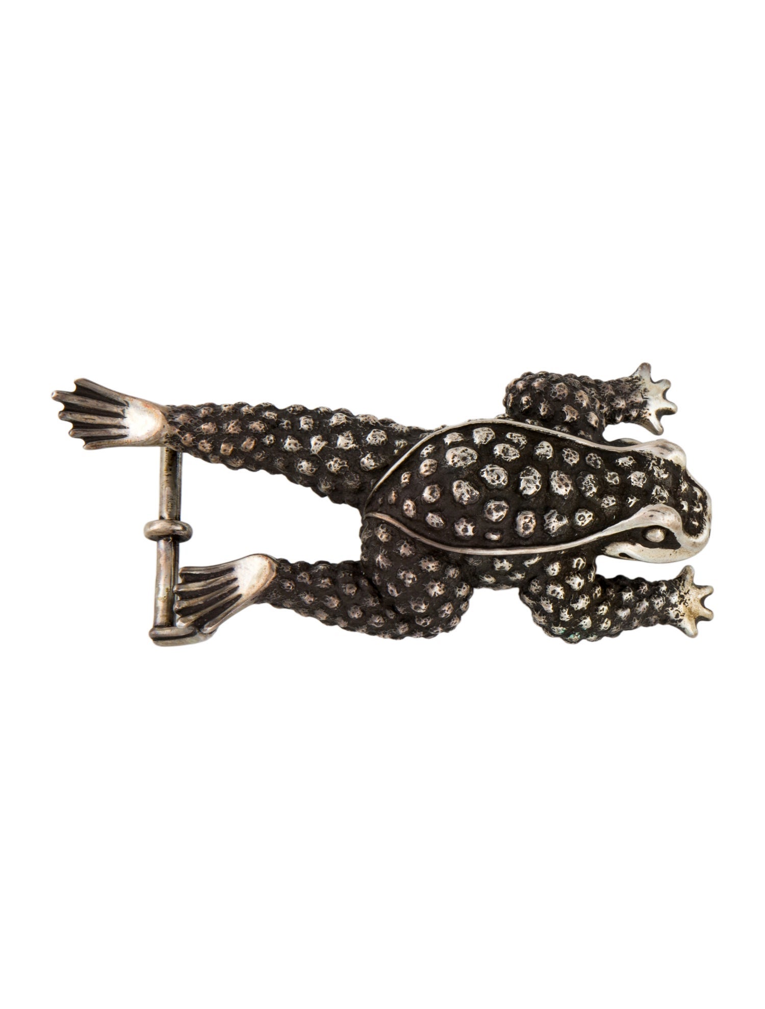 Kieselstein-Cord Wide Metal Waist Belt