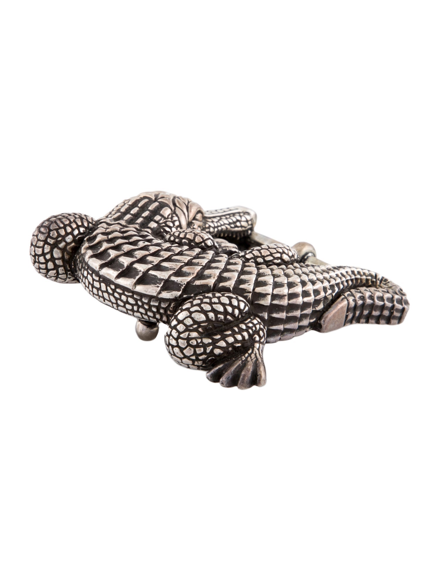 Kieselstein-Cord Wide Metal Waist Belt