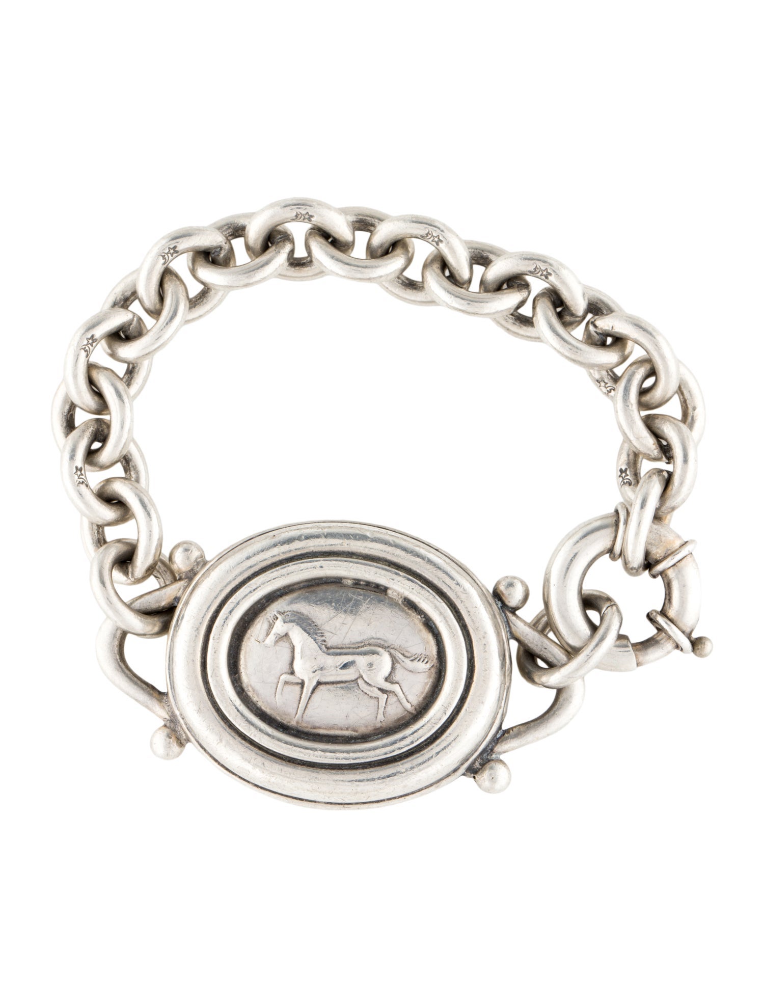 Kieselstein-Cord Vintage Equestrian Link Bracelet