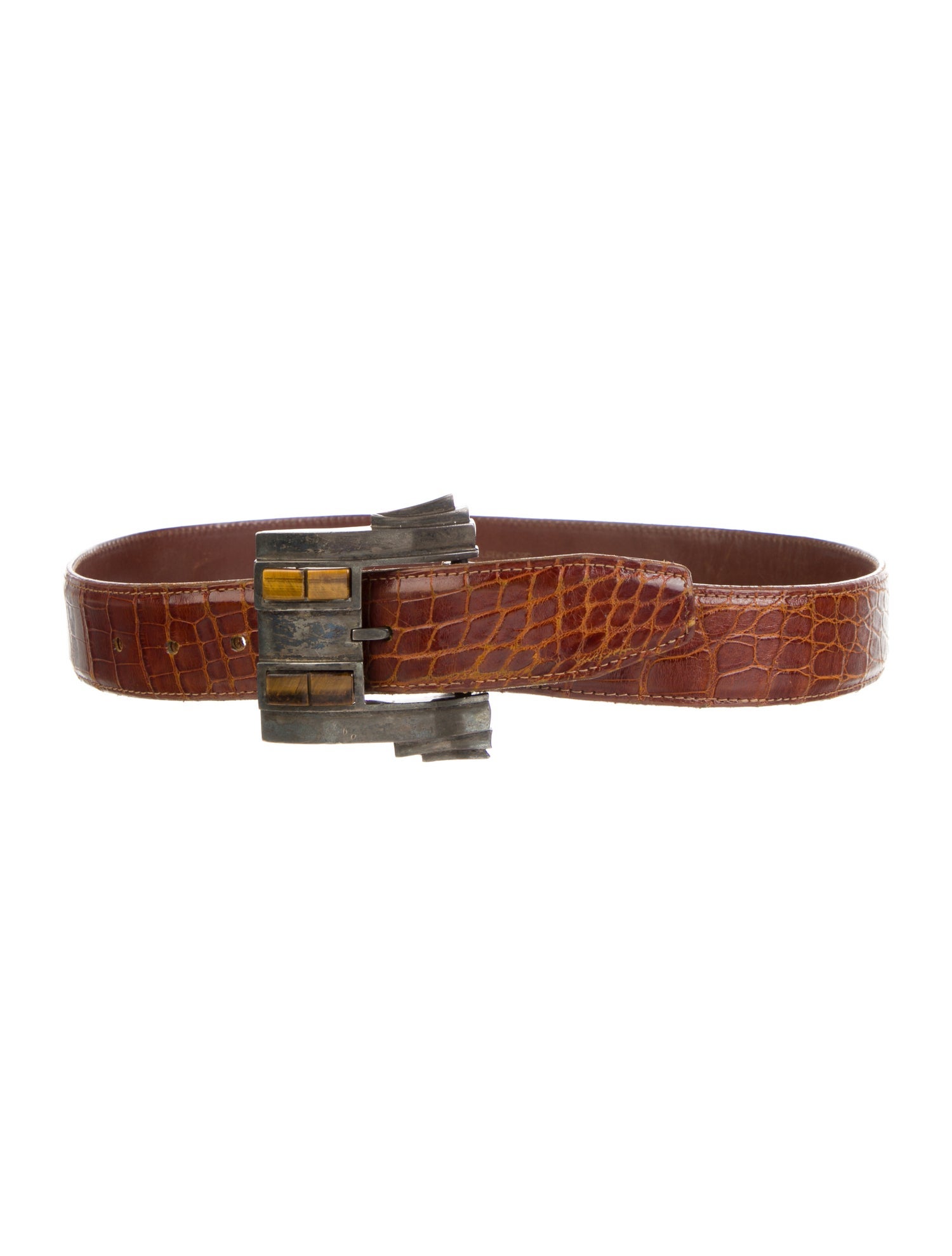 Kieselstein-Cord Alligator Belt