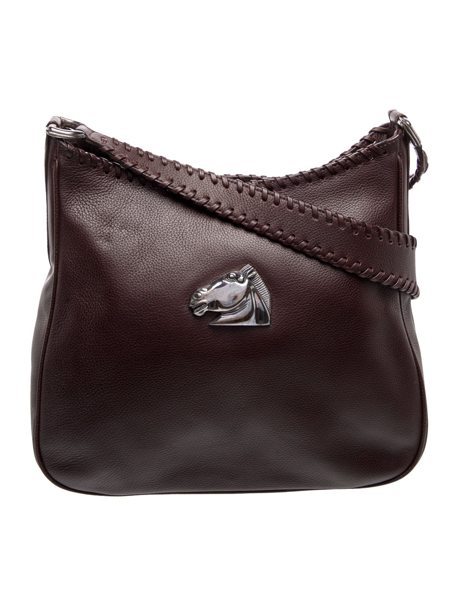 Kieselstein-Cord Leather Shoulder Bag