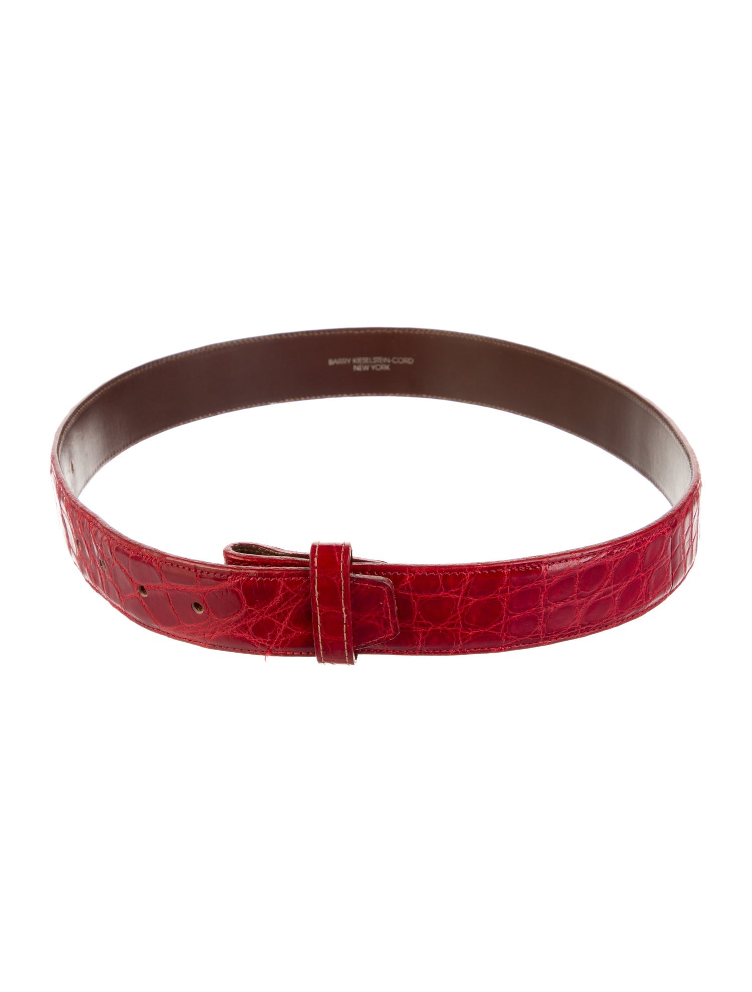 Kieselstein-Cord Alligator Waist Belt