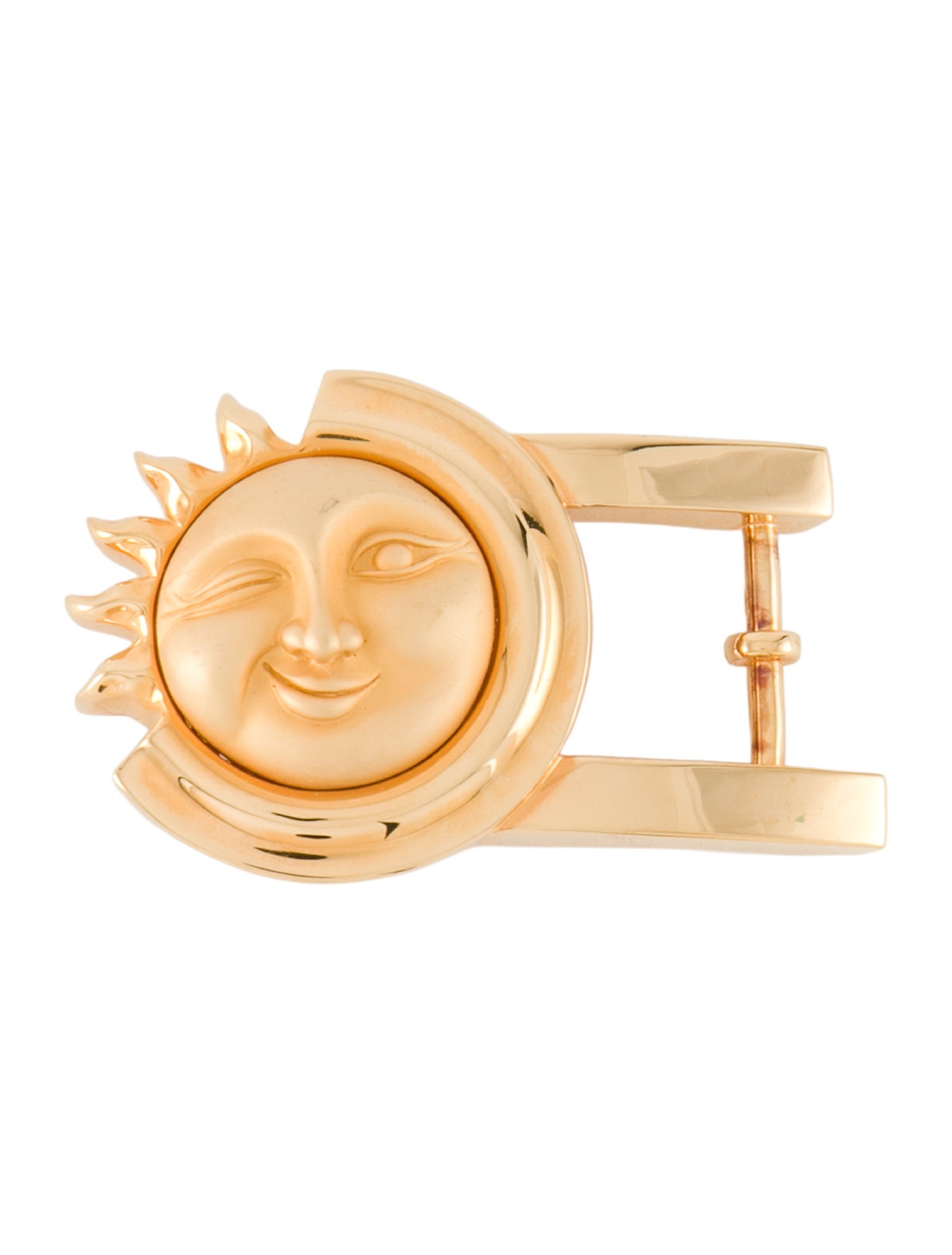 Kieselstein-Cord Wide Metal Waist Belt