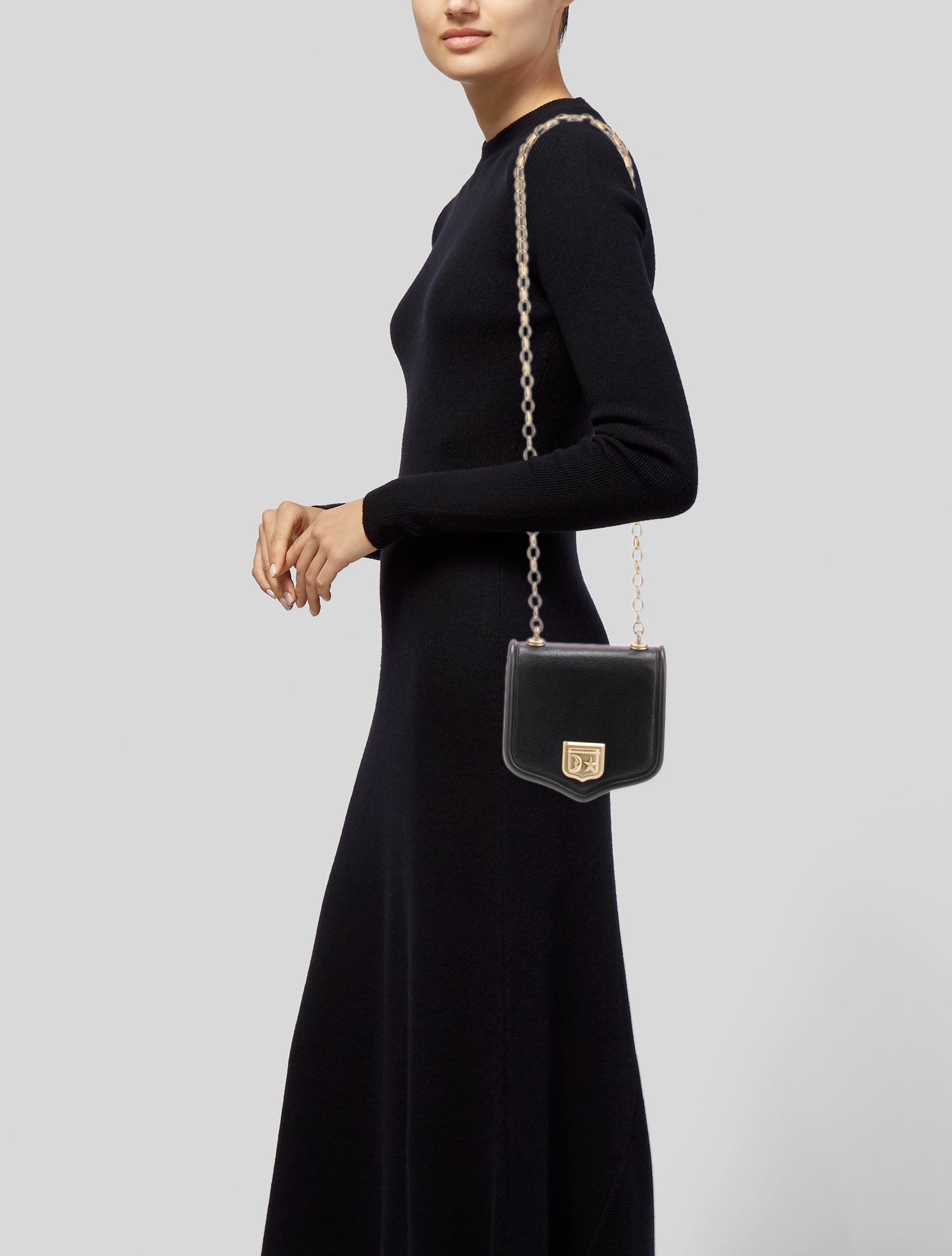 Kieselstein-Cord Leather Evening Bag