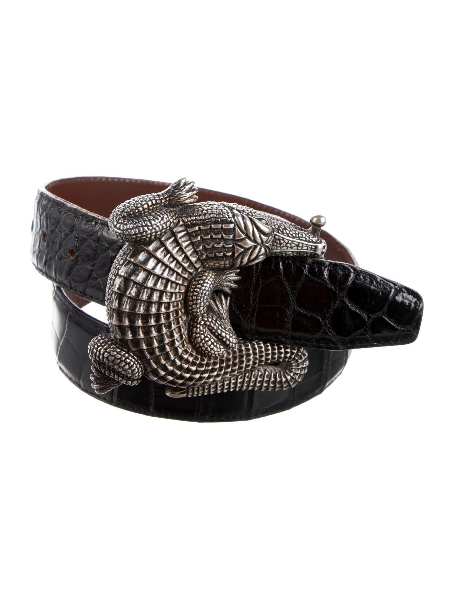 Kieselstein-Cord Alligator Belt