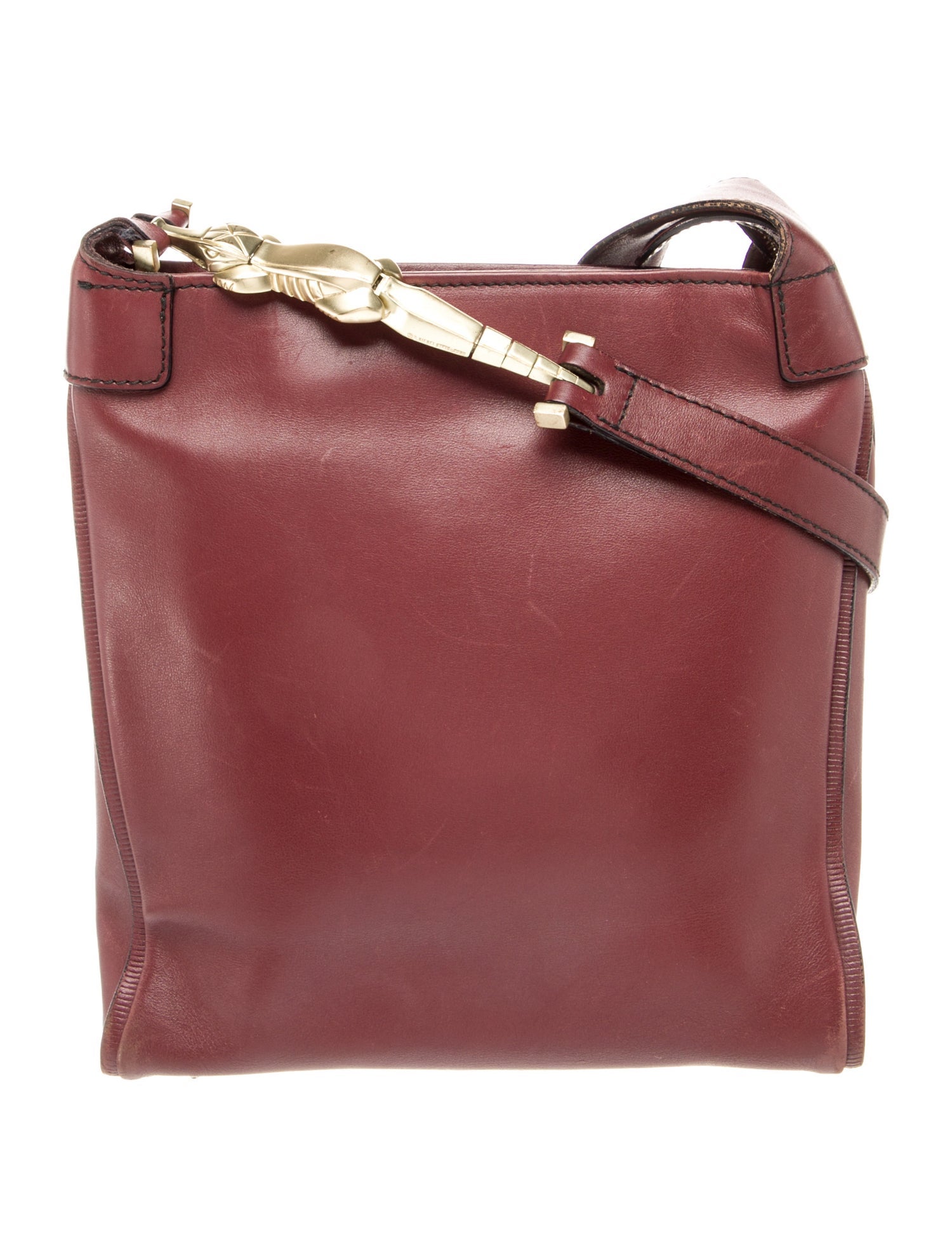 Kieselstein-Cord Leather Shoulder Bag