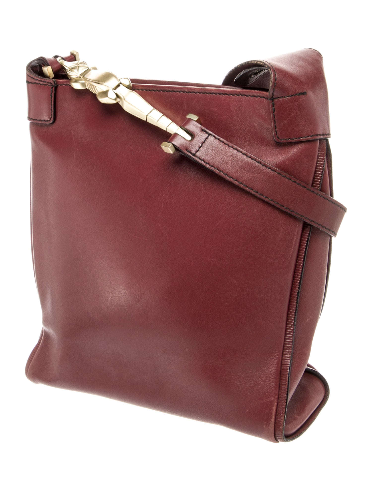 Kieselstein-Cord Leather Shoulder Bag