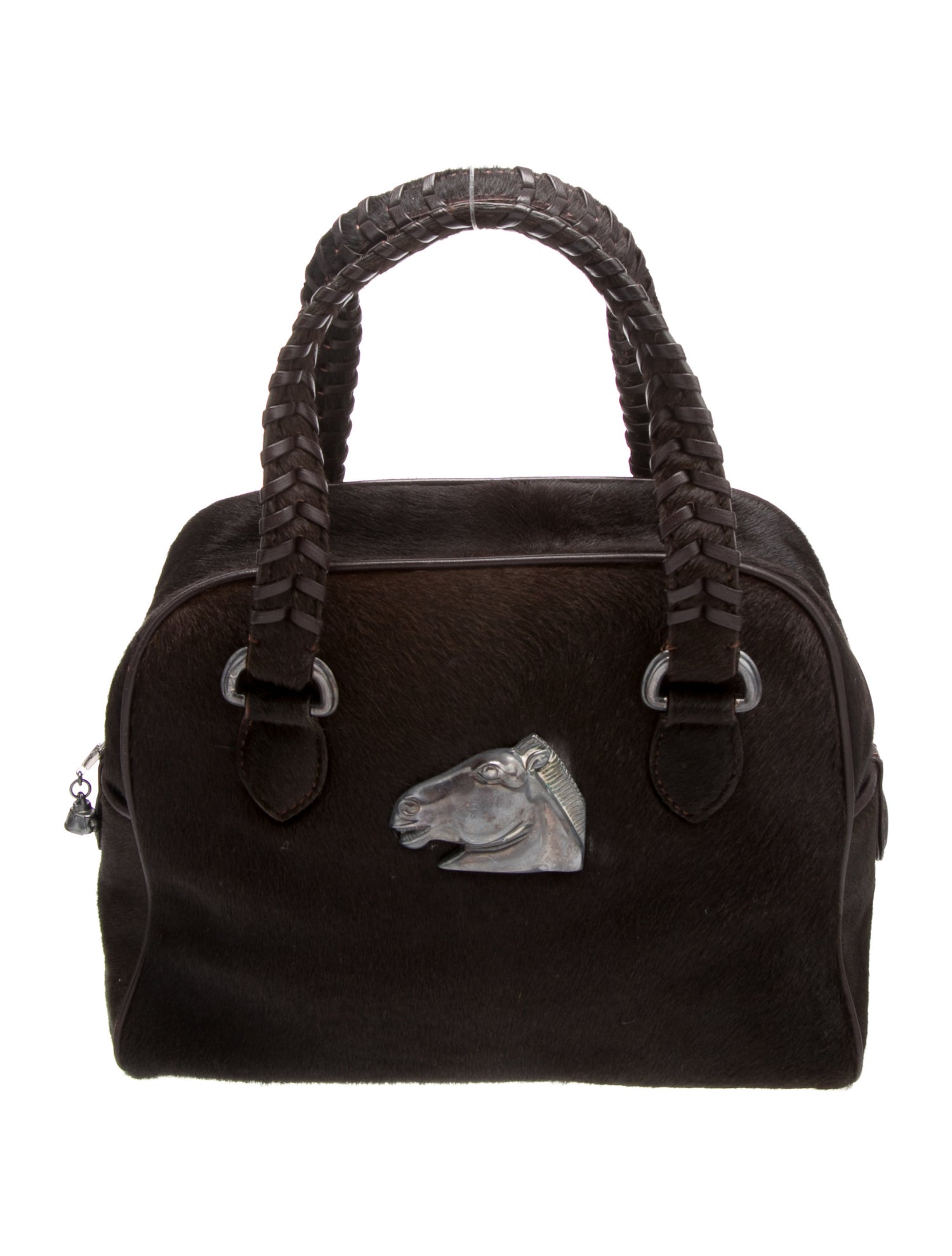 Kieselstein-Cord Ponyhair Top Handle Bag