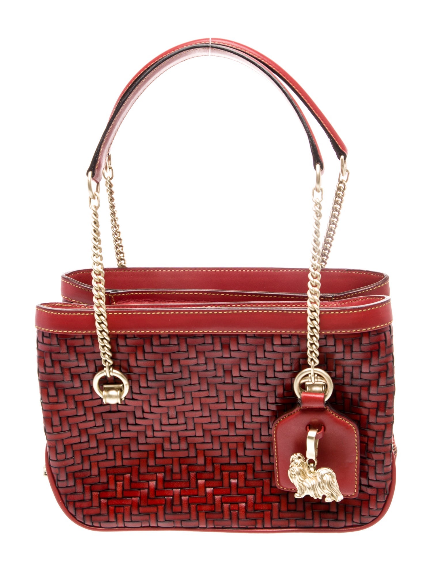 Kieselstein-Cord Leather Top Handle Bag