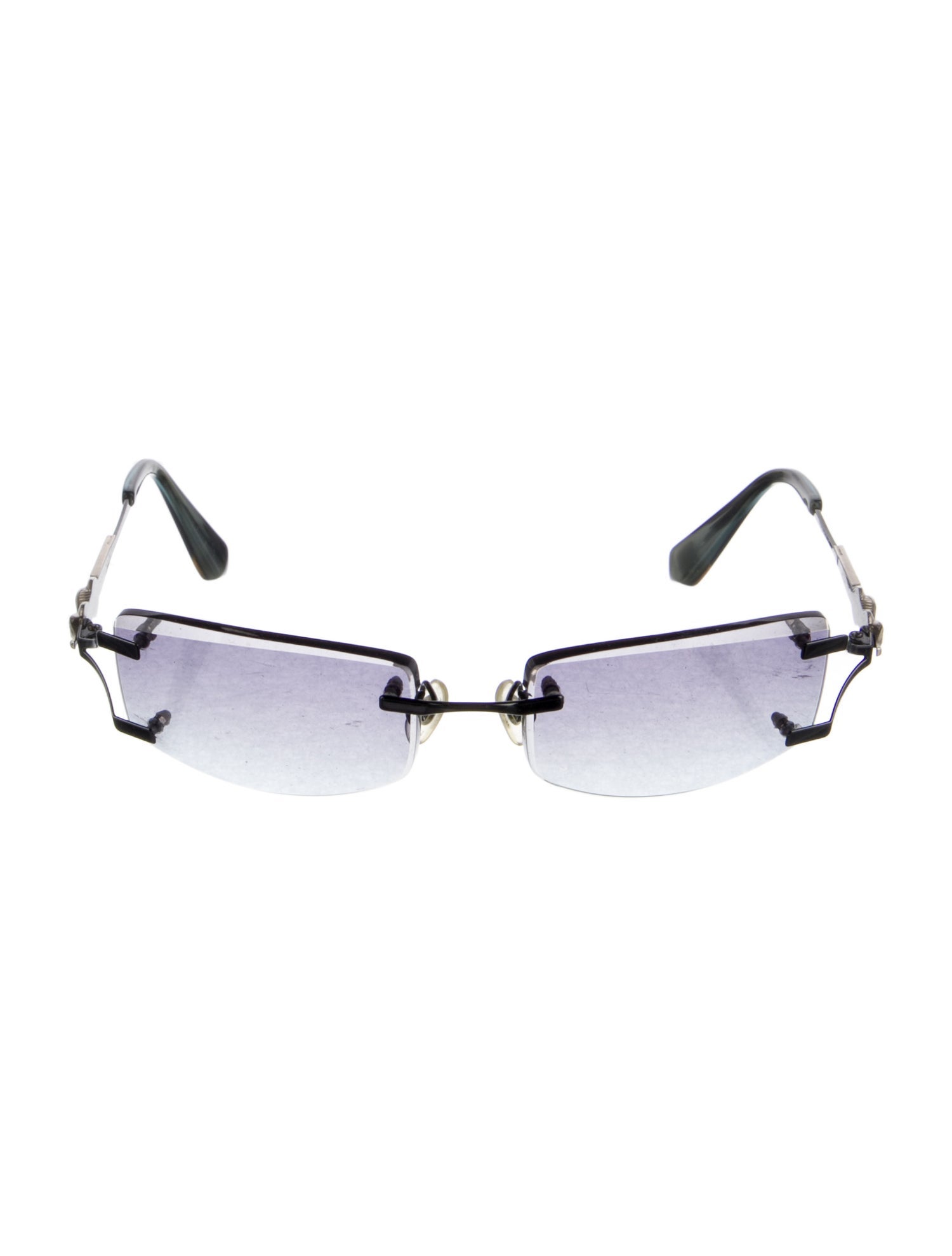 Kieselstein-Cord Square Tinted Sunglasses