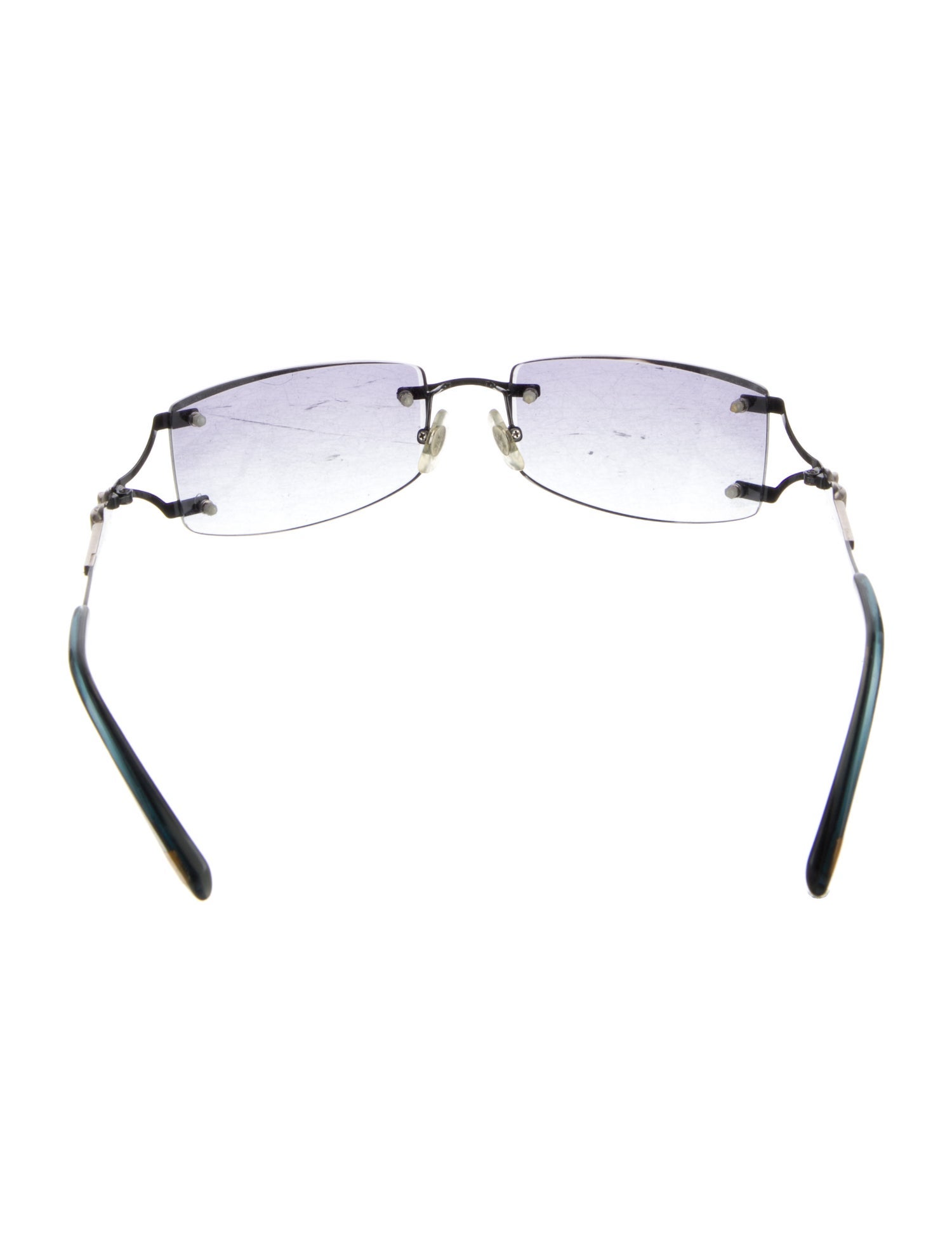 Kieselstein-Cord Square Tinted Sunglasses