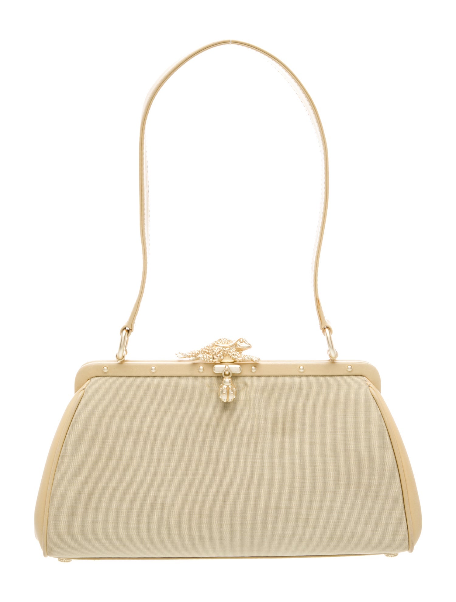 Kieselstein-Cord Leather Shoulder Bag