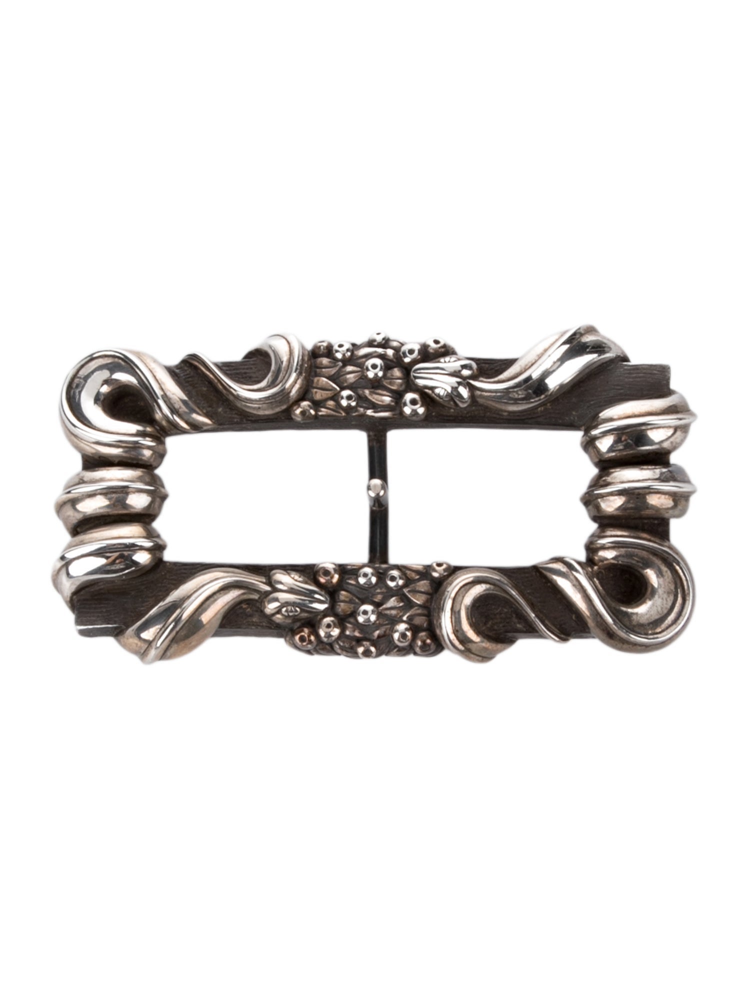 Kieselstein-Cord Snake Metal Belt Buckle