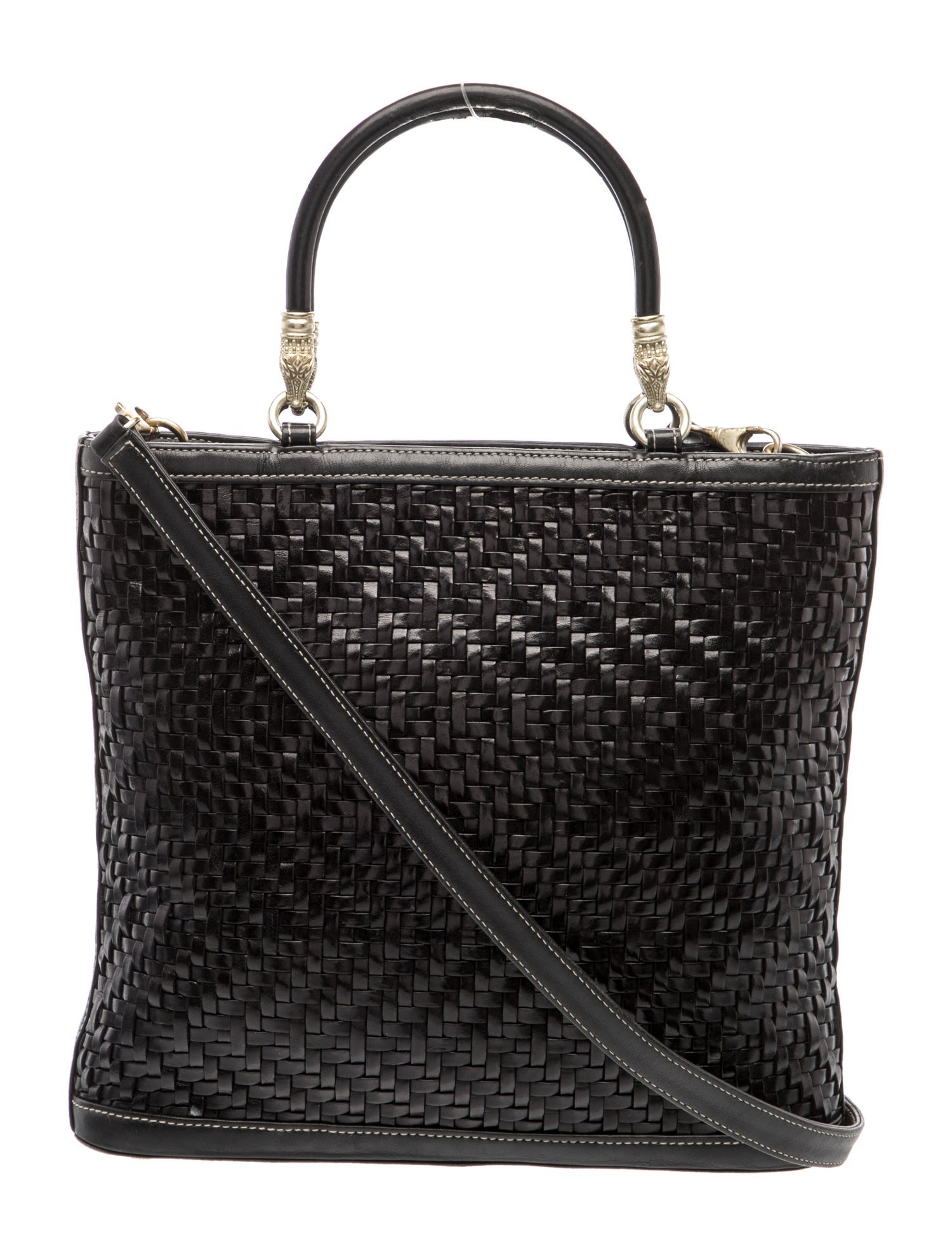 Kieselstein-Cord Leather Shoulder Bag