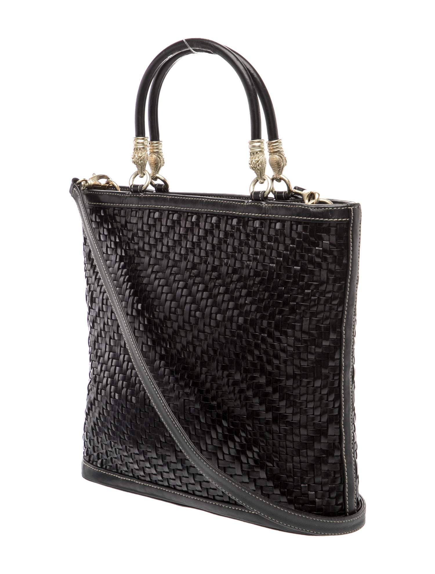 Kieselstein-Cord Leather Shoulder Bag