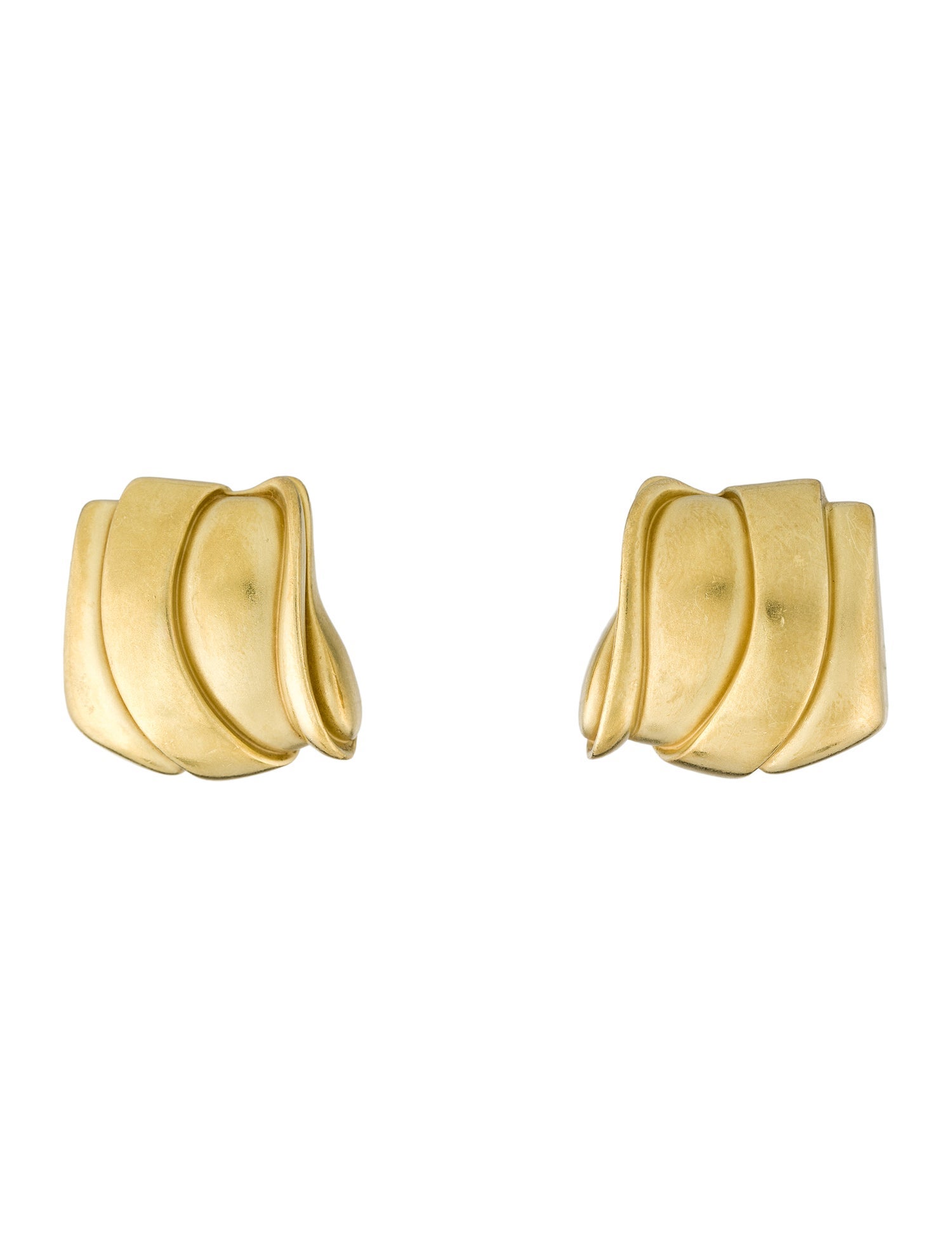 Kieselstein-Cord Vintage 18K Clip-On Earrings