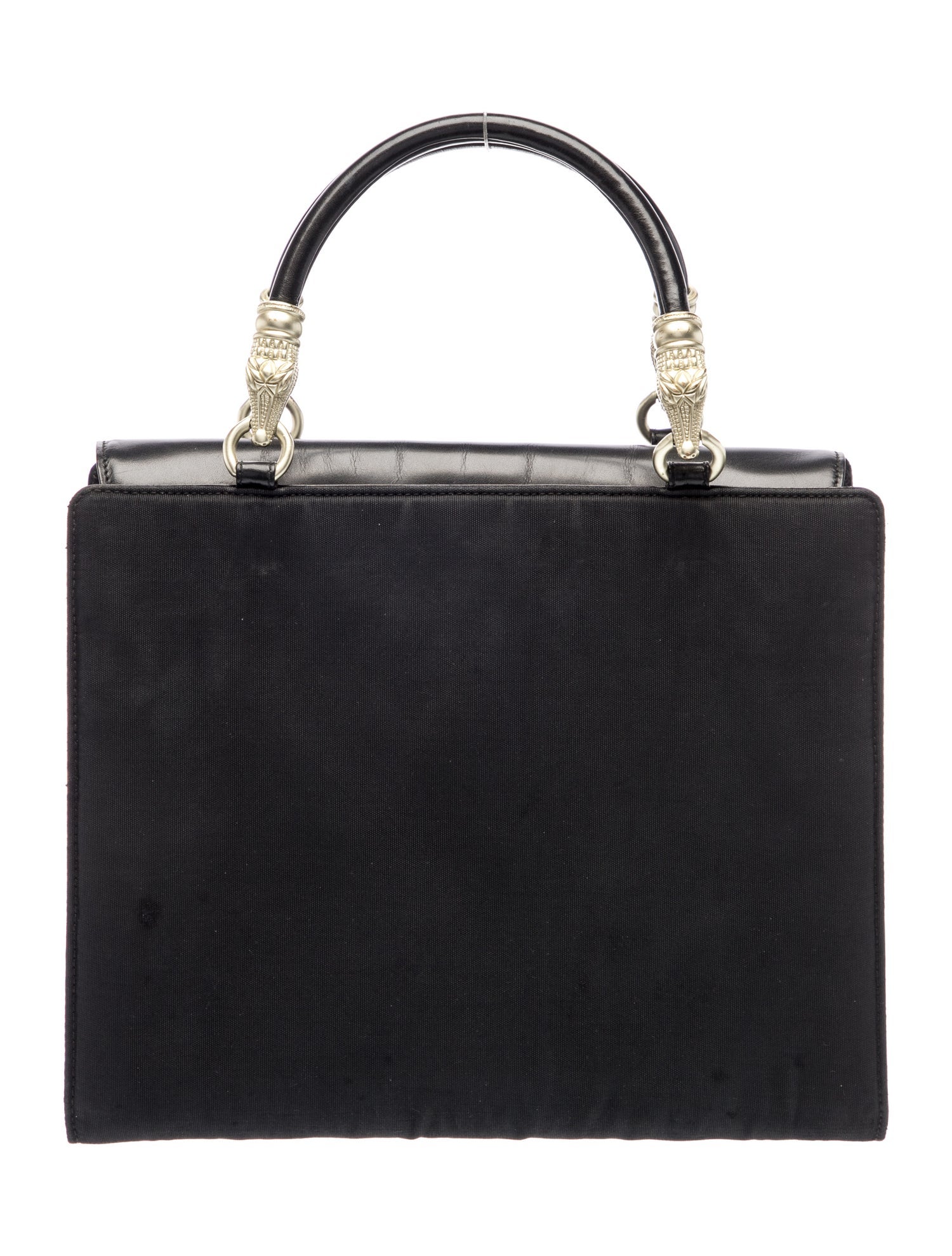 Kieselstein-Cord Leather Top Handle Bag