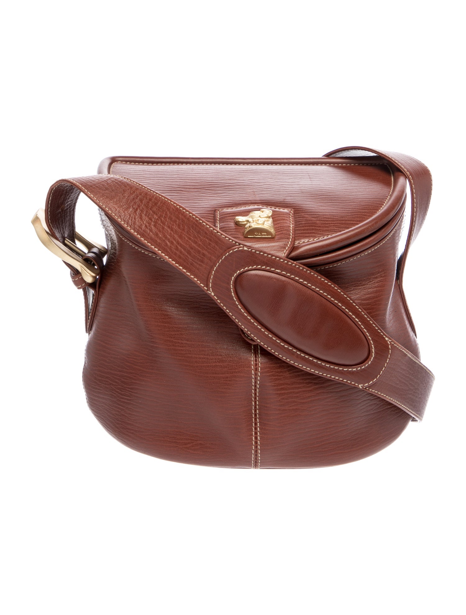 Kieselstein-Cord Leather Crossbody Bag