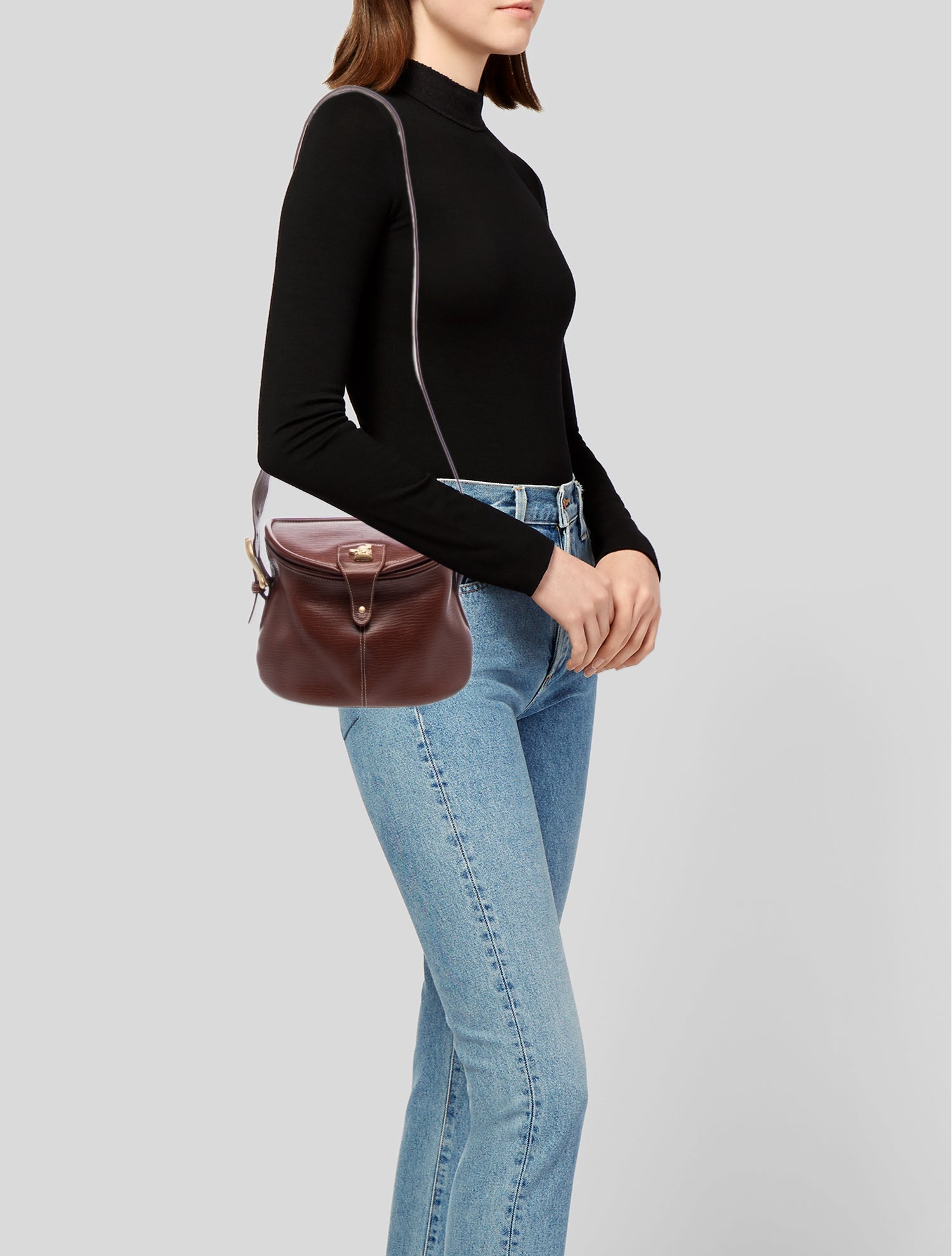 Kieselstein-Cord Leather Crossbody Bag