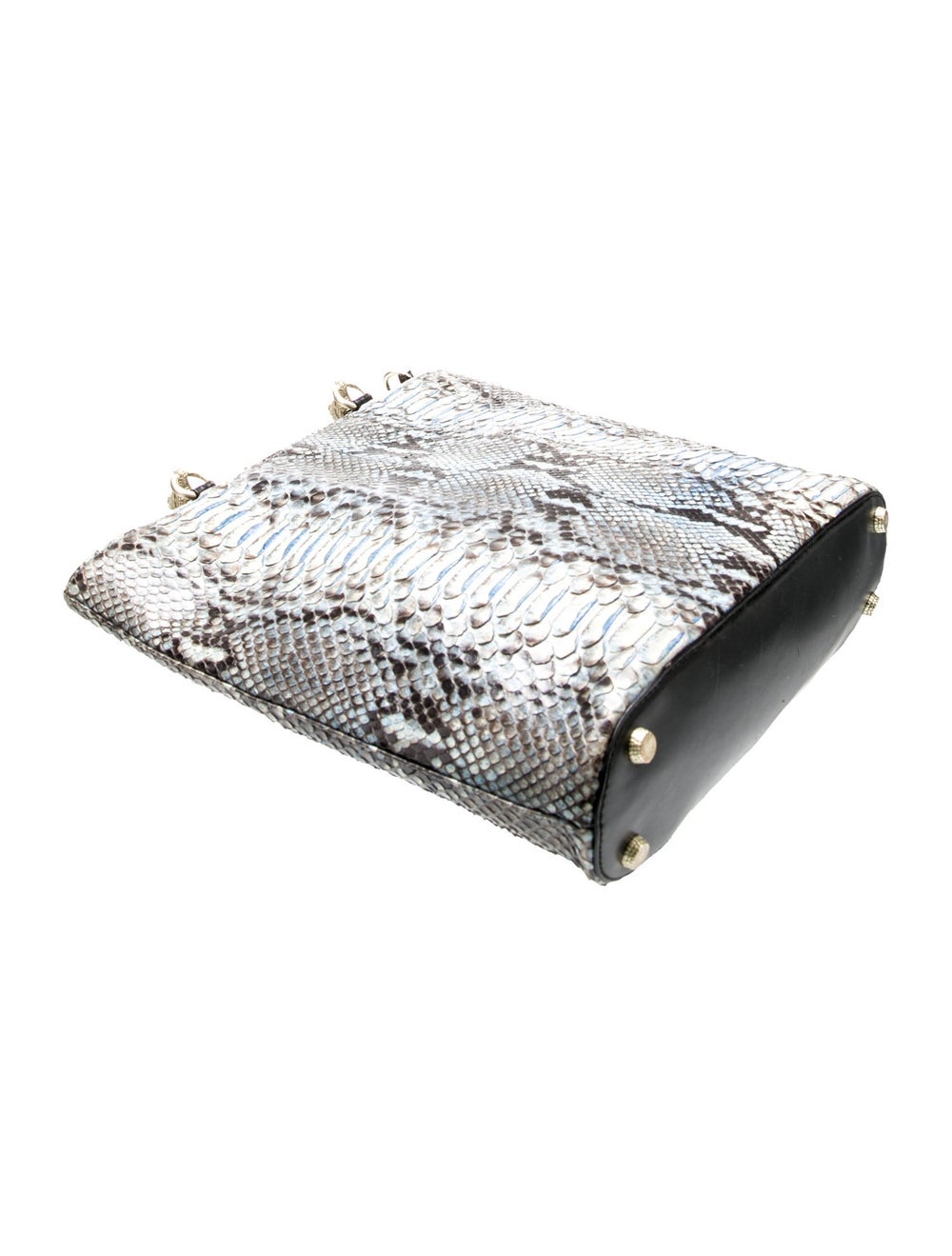 Kieselstein-Cord Python Top Handle Bag - image 5